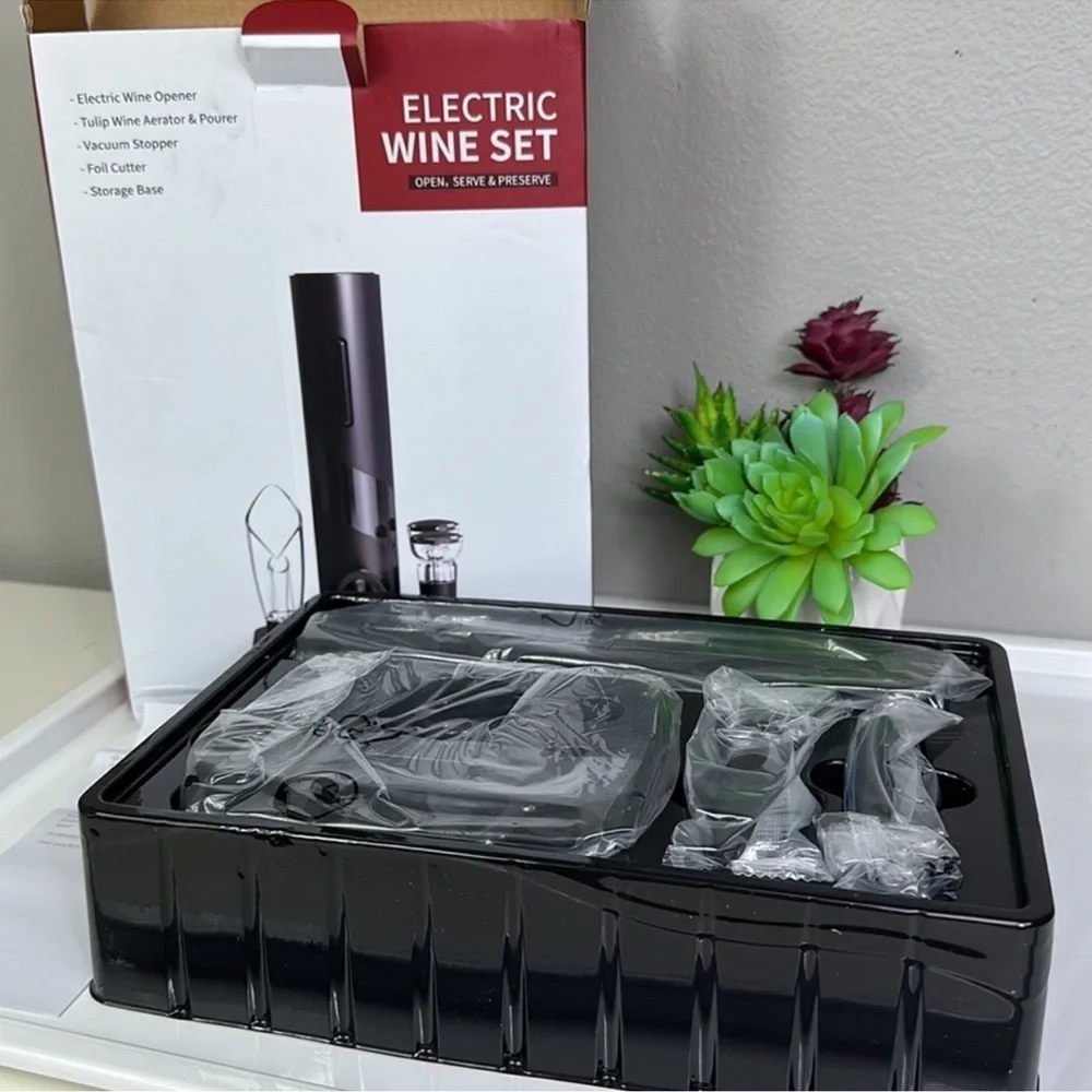 New Electric Wine Set with Accessories